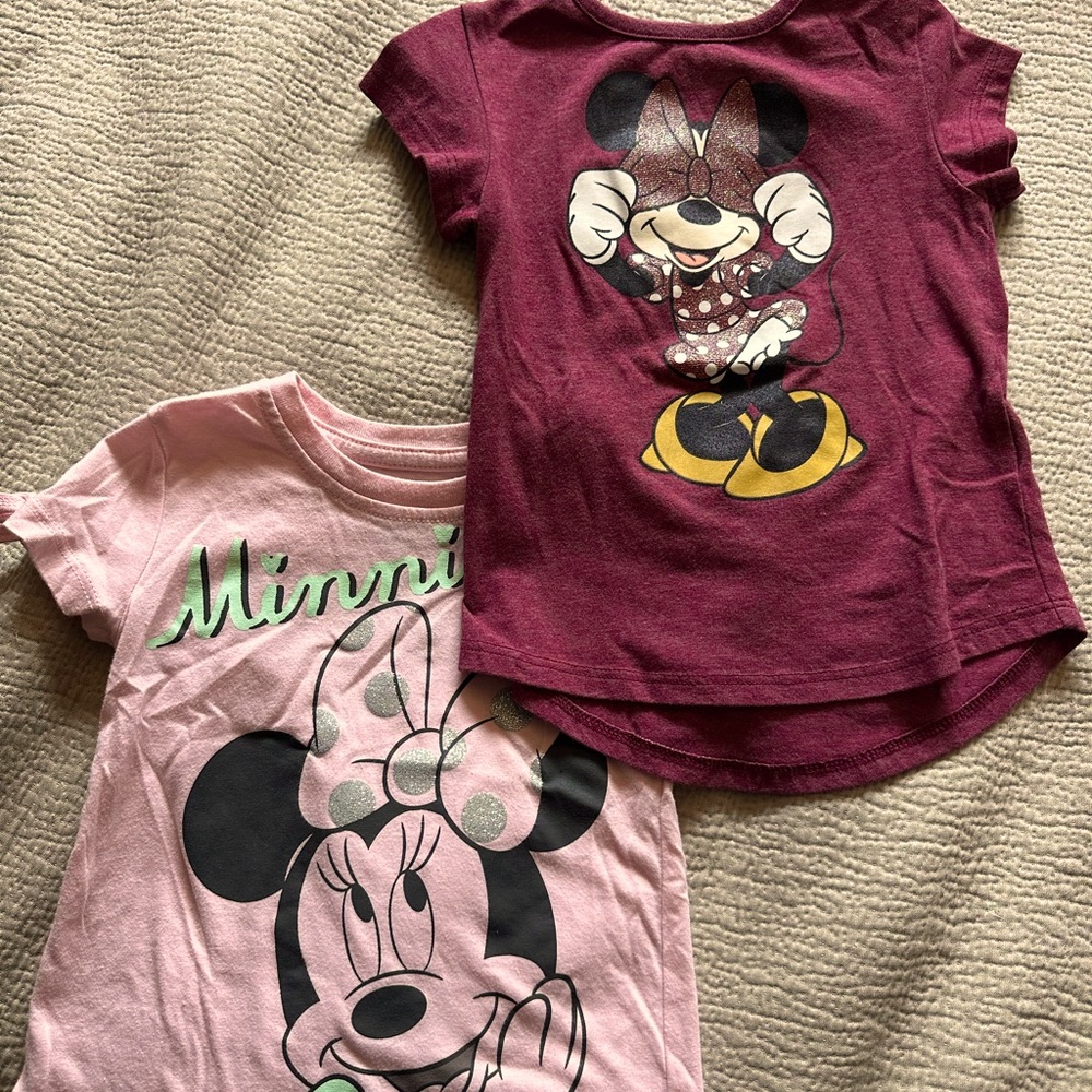 Disney Junior Minnie Mouse Tees Size 3T